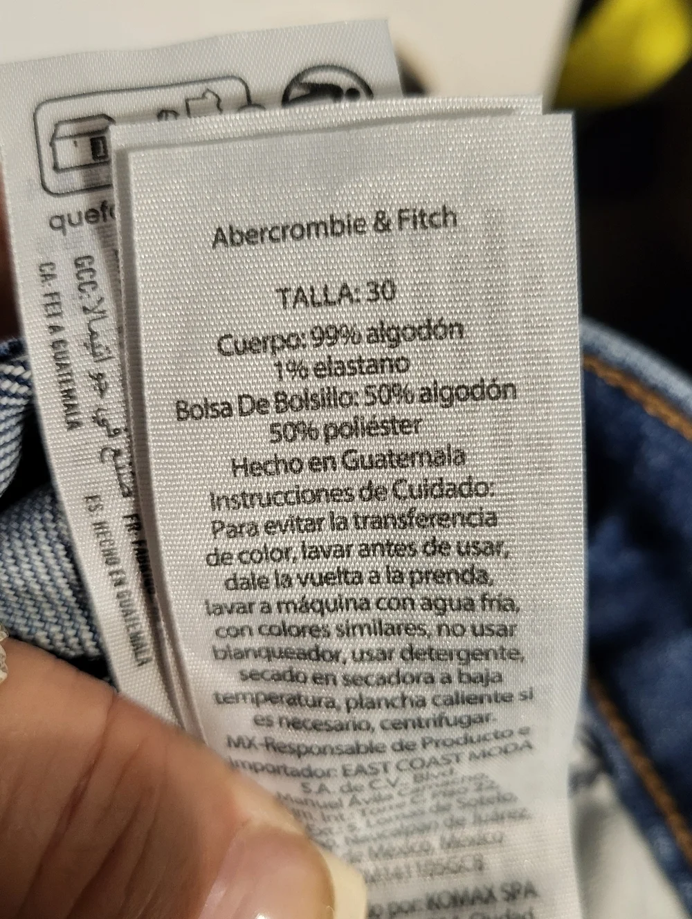 AMBERCROMBIE & FITCH 90's STRAIGHT LEG JEANS SZ 30